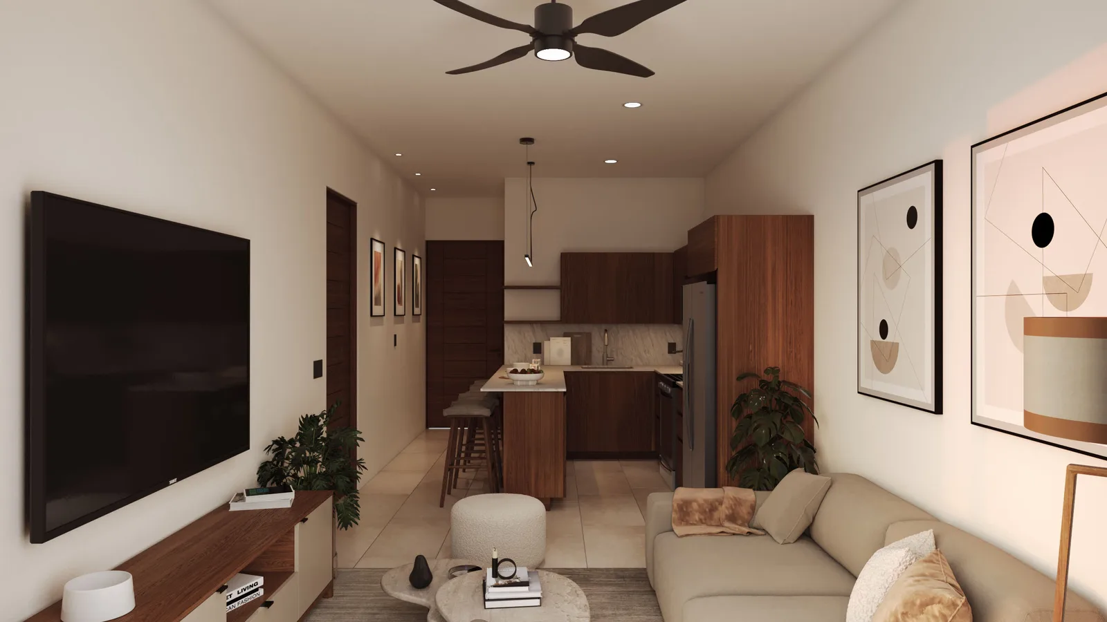 1-Bedroom Apartment